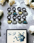 Tea Set Stitch Markers