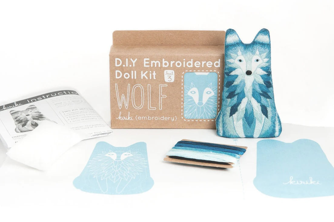 DIY Embroidery Doll Kits