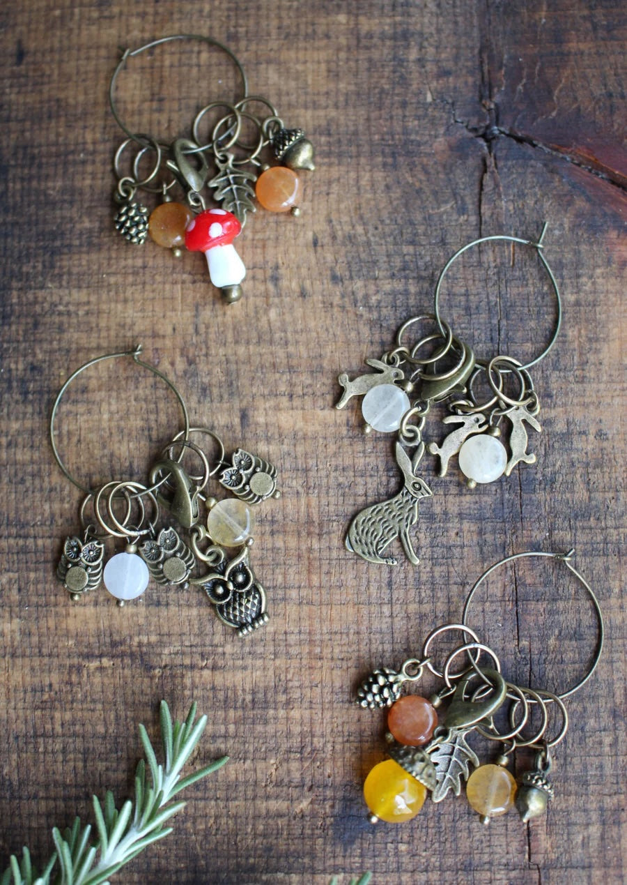 Woodland Stitch Markers